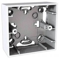 Монтажная коробка для открытого монтажа одноместная Unica MGU8.002.18