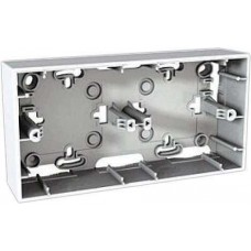 Монтажна коробка для відкритого монтажу двомісна Unica MGU8.004.18