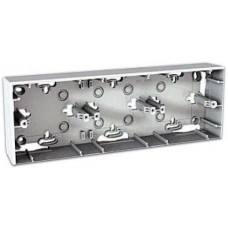 Монтажна коробка для відкритого монтажу тримісна Unica MGU8.006.18