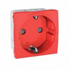 Розетка з заземленням і захисними шторками під рамку серія Unica MGU3.037.03