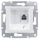 ⚡SDN4101121 Телефонная розетка RJ11 Sedna. Цвет Белый