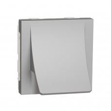 Вивід кабеля 16А 2 модуля Unica New алюміній (NU386230)