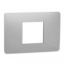 ⚡Рамка 2-х модульна Unica New алюміній (NU210230)