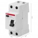 Диференційний вимикач навантаження (ПЗВ) ABB BMF41240, 40А, 30mА, 2P (2CSF602041R1400) 