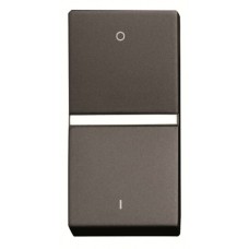 Выключатель/переключатель одноклавишный сх.6 1 мод, антрацит Zenit N2102 AN (2CLA210200N1801)