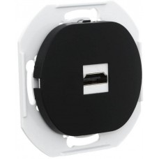 HDMI-розетка Aling Conel серии EON. "Черный" (E6163.E1) HDMI-розетка Aling Conel серии EON. "Черный" (E6163.E1)