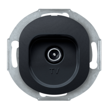 TV-розетка конечная Aling Conel EON цвет чёрный (E612I.E1)