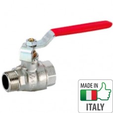 Кульовий кран Bonomi Tamigi 1/2” ВН сталева ручка, 76050104R