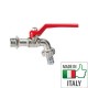 Поливочный кран шаровый Bonomi Arno 3/4” алюминиевая ручка, 73000206R