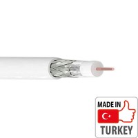 Кабель телевізійний Borsan RG6/U4-F-CCS (BR.R6/U4-F-CCS) Кабель телевізійний Borsan RG6/U4-F-CCS (BR.R6/U4-F-CCS)