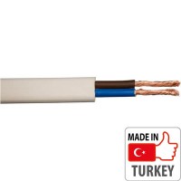 Провод ШВВП многожильный Borsan 2х0,75 (ПВС плоский) (YT 2.075)