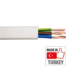 Дріт ШВВП багатожильний Borsan 3х2,5 (ПВС плоский) (YT 3.25)