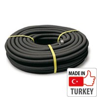 Металлорукав Borsan в ПВХ изоляции 14мм/25м (S 14/25)