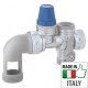 Запобіжний клапан Caleffi 3/4" для бойлера, горизонтальный
