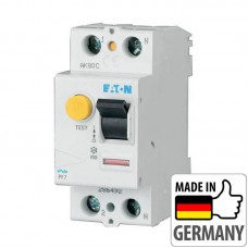 ⚡Устройство защитного отключения (УЗО) Eaton PF7, 25А, 100mA, 2P, тип A (263600)