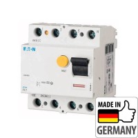 ⚡Устройство защитного отключения (УЗО) Eaton PF7, 40А, 500mA, 4P, тип AC (263589)