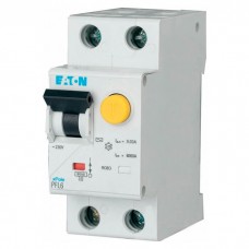 ⚡Диференційний автомат Eaton PFL6, 13А, 30мА, 1P+N, C (286466)