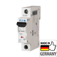 Автоматичний вимикач Eaton PL4-B16/1, 16А, 1P, B, 4.5кА (293115)