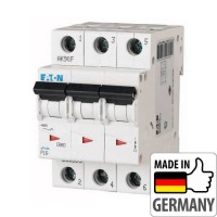 Автоматичний вимикач Eaton PL6-B16/3, 16А, 3P, B, 6кА (286589)