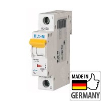 ⚡Автоматический выключатель Eaton PL7-D25/1, 25А, 1P, D, 10кА (262718)
