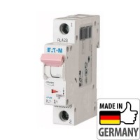 Автоматичний вимикач Eaton PL7-C2/1, 2А, 1P, C, 10кА (262699)