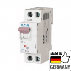 Автоматический выключатель PL7 Eaton, 32А, 1-полюсный + нейтраль PL7-C32/1N 