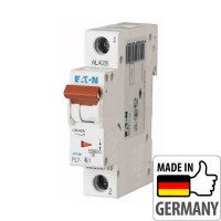 Автоматичний вимикач Eaton PL7-C4/1, 4А, 1P, C, 10кА (262700)
