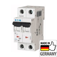 ⚡Автоматический выключатель Eaton PL7-C40/2, 40А, 2P, C, 10кА (263363)