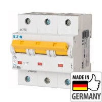 Автоматичний вимикач Eaton PLHT-B25/3, 25А, 3P, B, 25кА (248025)