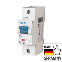 Автоматичний вимикач Eaton PLHT-C20, 20А, 1P, C, 25кА (247981) 