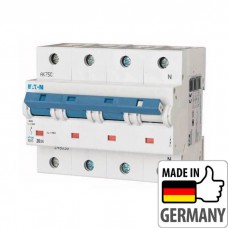 Автоматичний вимикач Eaton PLHT-C20/3N, 20А, 3+N, C, 25кА (248059)