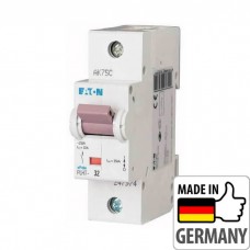 Автоматичний вимикач Eaton PLHT-C32, 32А, 1P, C, 25кА (247983)