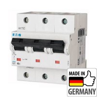 ⚡Автоматический выключатель Eaton PLHT-C40/3, 40А, 3P, C, 25кА (248036)