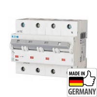 Автоматичний вимикач Eaton PLHT-C80/3N, 80А, 3+N, C, 20кА (248065) Автоматичний вимикач Eaton PLHT-C80/3N, 80А, 3+N, C, 20кА (248065)