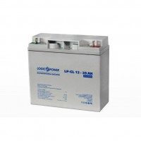 ⚡Аккумулятор гелевый LogicPower LPM-GL 12-20 AH (5214) ⚡Аккумулятор гелевый LogicPower LPM-GL 12-20 AH (5214)