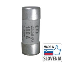 Циліндричний запобіжник ETI серії CH22x58 gL/gG (80А)