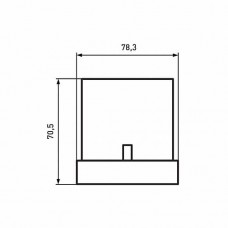 Сумеречный датчик Euroelectric 25А, IP44 (ST-303WSR)