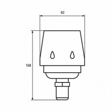 Сумеречный датчик Euroelectric "New", 25А (ST-307(25))