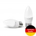 Світлодіодна LED лампа Eurolamp ЕКО серія "D" CL 6W E27 4000K