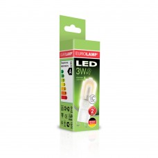 Світлодіодна LED лампа Eurolamp G9 3W 4000K