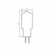 Світлодіодна LED лампа Eurolamp капсульна Plastic G4 2W G4 3000K 220V (1000)
