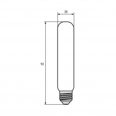 Декоративна лампа "колба" Eurolamp ArtDeco Т30 30W E27 2700K (dimmable) Декоративна лампа "колба" Eurolamp ArtDeco Т30 30W E27 2700K (dimmable)