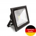 Вуличний LED-прожектор Euroelectric COB 50Вт, 6500K (чорний)