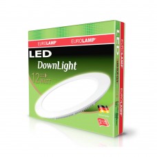 Встраиваемая LED-панель Eurolamp круглая 12W 3000K 220V (LED-DLR-12/3) Встраиваемая LED-панель Eurolamp круглая 12W 3000K 220V (LED-DLR-12/3)