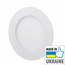 Светильник Eurosvet LED-R-120-6 6Вт, 6400К, круглый (120мм)