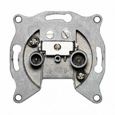 Механизм проходной TV+R розетки Jung ECO profi (арт. S2900-10)