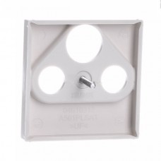 Накладка на TV+R+SAT-розетку Jung ECO profi. Цвет "Слоновая Кость" (арт. A561PLSAT)