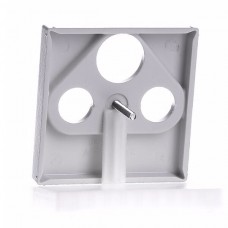 Накладка на TV+R+SAT-розетку Jung ECO profi. Цвет "Алюминий" (арт. A561BFPLSATAL)