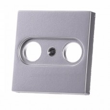 Накладка на TV+R-розетку Jung ECO profi Цвет "Алюминий" (арт. A561BFPLTVAL)