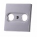 Накладка на TV+R-розетку Jung ECO profi Цвет "Алюминий" (арт. A561BFPLTVAL)